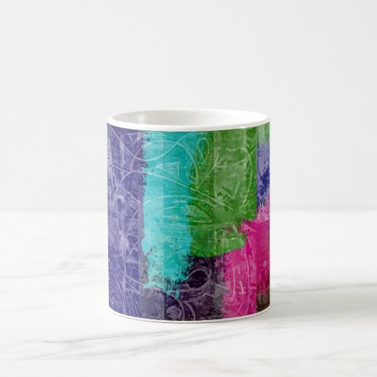 "Million Dollar Dreams" abstract art coffee mug Kaffeetasse (Mittel)
