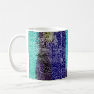 "Million Dollar Dreams" abstrakter Kunstkaffeebech Kaffeetasse