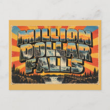 Million Dollar Falls YT Takhanne River Wasserfall