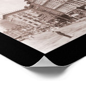 Million Dollar Feuer Houston Foto 1912 Poster (Ecke)