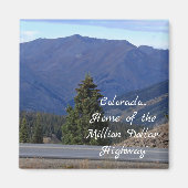 Million Dollar Highway Magnet (Vorne)