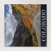 "Million Dollar Highway" zwischen Durango und Oura Puzzle (Vertikal)