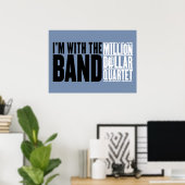 Million Dollar Quartet "I'm With the Band" Poster (Heimbüro)