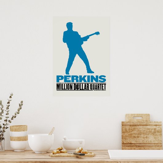 Million Dollar Quartet Perkins Poster (Küche)