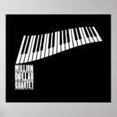 Million Dollar Quartet Piano - White Poster (Vorne)