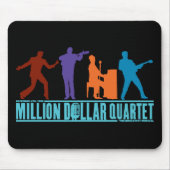 Million Dollar-Quartett auf Bühne Mousepad (Vorne)