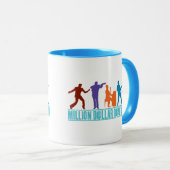 Million Dollar-Quartett auf Bühne Tasse (VorderseiteRechts)