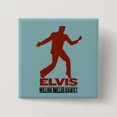 Million Dollar-Quartett Elvis Button (Vorderseite)
