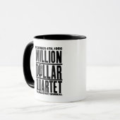 Million Dollar-Quartett Elvis Tasse (Vorderseite Links)