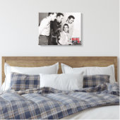 Million Dollar Quartett-Foto Leinwanddruck (Insitu (Schlafzimmer))