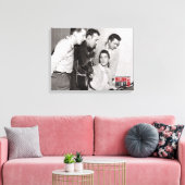 Million Dollar Quartett-Foto Leinwanddruck (Insitu (Wohnzimmer))
