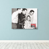 Million Dollar Quartett-Foto Leinwanddruck (Insitu (Holzboden))