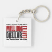 Million Dollar-Quartett-Foto Schlüsselanhänger (Rückseite)