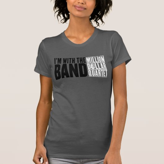Million Dollar-Quartett "ich bin mit dem Band " T-Shirt (Vorderseite)