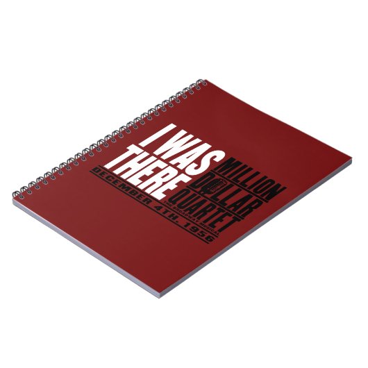 Million Dollar-Quartett "ich war dort " Notizblock (Linke Seite)