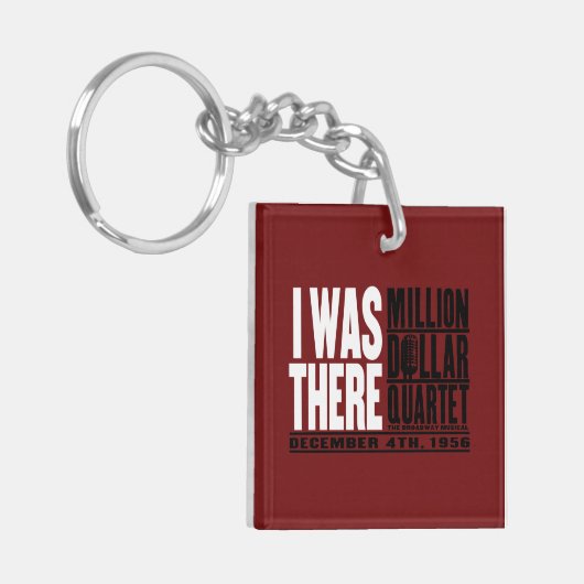 Million Dollar-Quartett "ich war dort " Schlüsselanhänger (Vorderseite links)