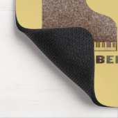 Million Dollar-Quartett-Instrumente - Farbe Mousepad (Ecke)