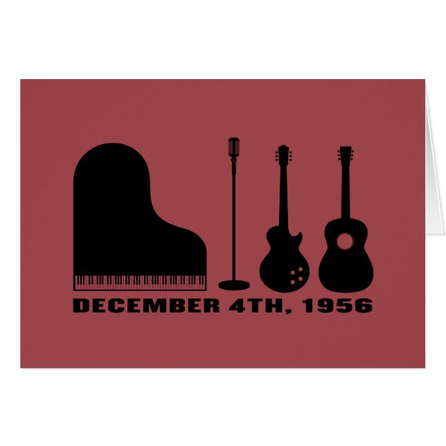 Million Dollar-Quartett-Instrumente - Schwarzes (Vorderseite (Horizontal))