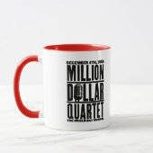 Million Dollar-Quartett-Instrumente - Schwarzes Tasse (Links)