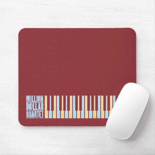 Million Dollar-Quartett-Klavier Mousepad (Mit Mouse)