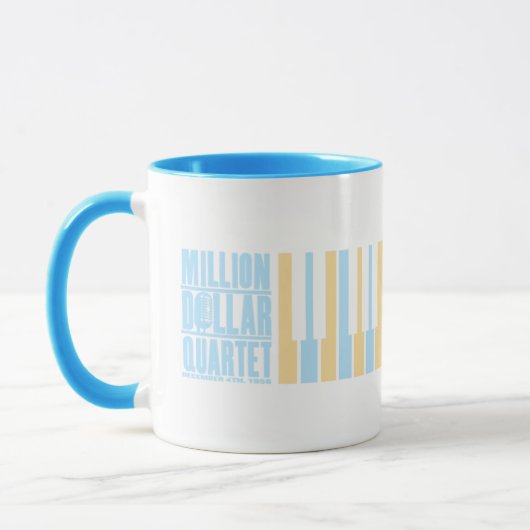 Million Dollar-Quartett-Klavier Tasse (Links)
