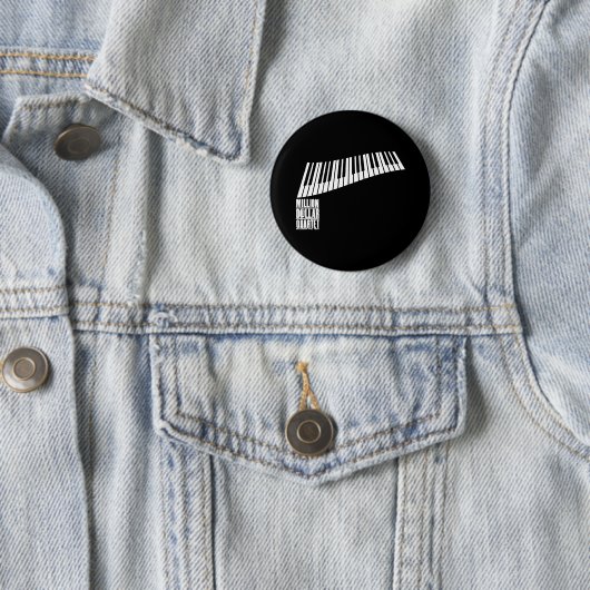 Million Dollar-Quartett-Klavier - Weiß Button (Beispiel)
