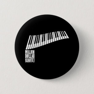Million Dollar-Quartett-Klavier - Weiß Button