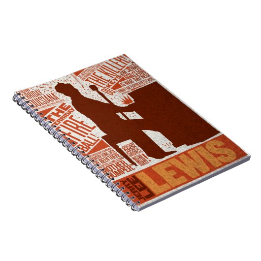 Million Dollar-Quartett-Lewis-Art Notizblock (Rechte Seite)