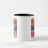 Million Dollar-Quartett-Logo Tasse (Zentrum)