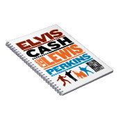 Million Dollar-Quartett-Namen Notizblock (Rechte Seite)