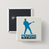 Million Dollar-Quartett Perkins Button (Vorne & Hinten)
