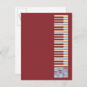 Million Dollar Quartett Piano Postkarte (Vorne/Hinten)