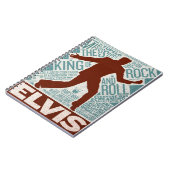 Million Dollar-Quartettelvis-Art Notizblock (Linke Seite)