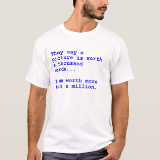 Million Dollar-Wörter T-Shirt