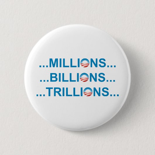 MILLION MILLIARDE TRILLION BUTTON (Vorderseite)
