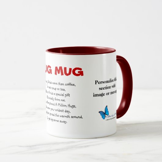 Million Umarmungs-Vers C Tasse (VorderseiteRechts)