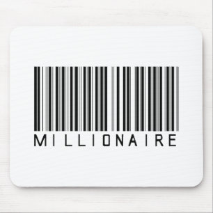 Millionaire-Bar-Code Mousepad