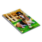 Millionaire Basset hound Spiral Notebook Notizblock (Rechte Seite)