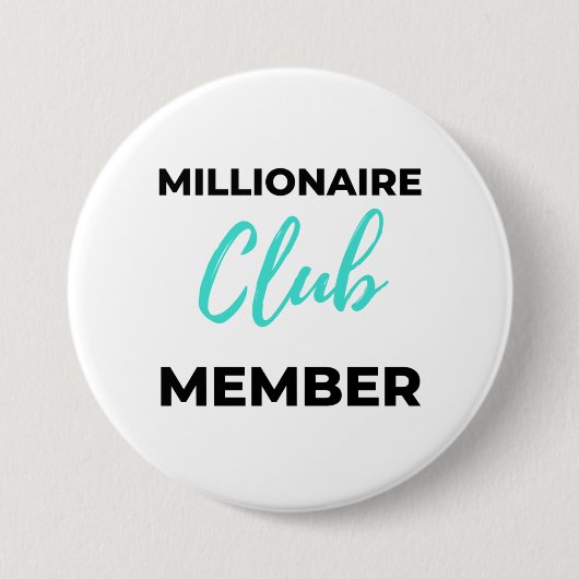 Millionaire Club Member 2 Button (Vorderseite)