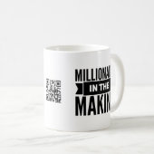 Millionaire in der machenkaffee-Tasse Kaffeetasse (VorderseiteRechts)