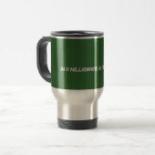MILLIONAIRE IN DER MACHENTasse Reisebecher (Vorderseite Links)