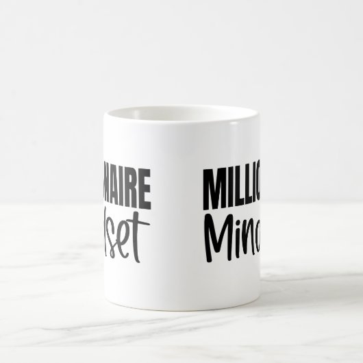 Millionaire Mindset Kaffeetasse (Mittel)