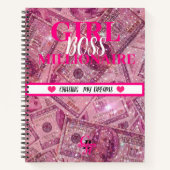 MILLIONAIRE MIRL BOSS, MEIN DREAMS NOTEBOOK NOTIZBLOCK (Vorderseite)