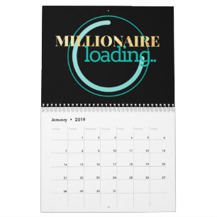 Millionär, der 2019 mit BRITISCHEN Feiertagen lä Kalender