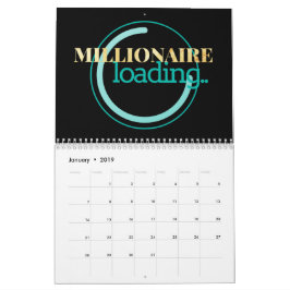 Millionär, der 2019 mit BRITISCHEN Feiertagen lädt Kalender