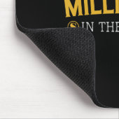Millionär in der Entstehung Unternehmer Hustler Mo Mousepad (Ecke)