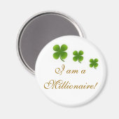 Millionär Magnet (Vorderseite/Rückseite)