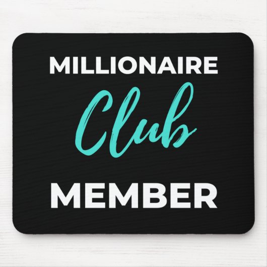 Millionär Mousepad (Vorne)