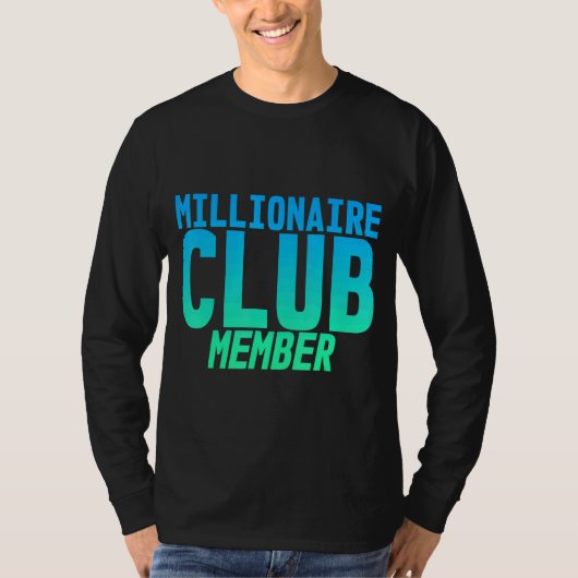 Millionär T-Shirt (Vorderseite)