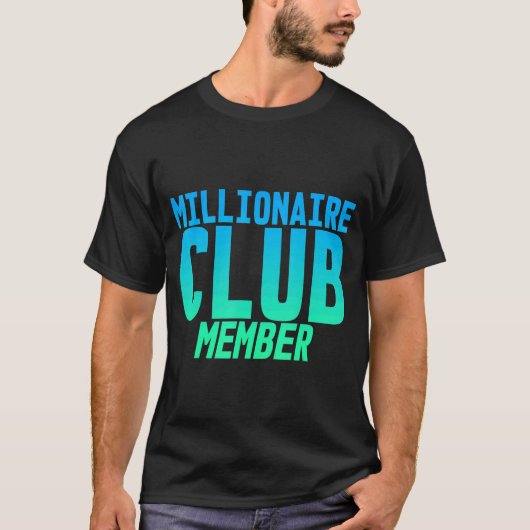 Millionär T-Shirt (Vorderseite)